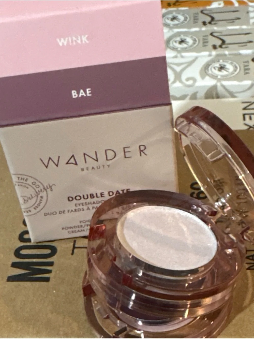 Wander Beauty Double Date Eyeshadow Duo — Pink & Mauve